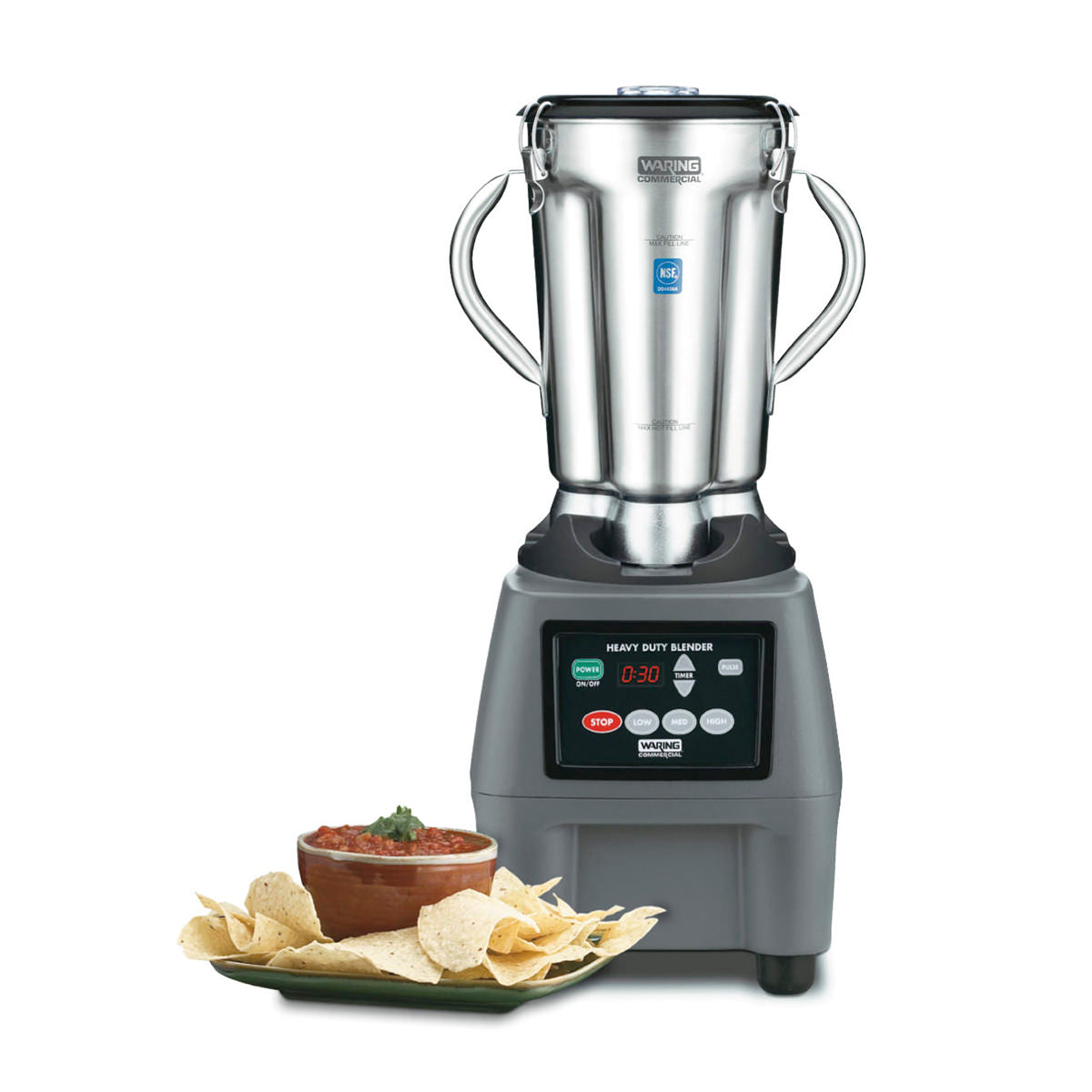 Waring Commercial Blade Series 1 HP Blender with Electronic