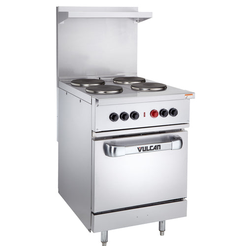 Vulcan-EV24S-4FP480-Range-24"-Restaurant-Electric