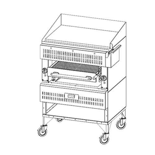 Vulcan-VST3B-Chophouse-Broiler-Deck-Type-Gas