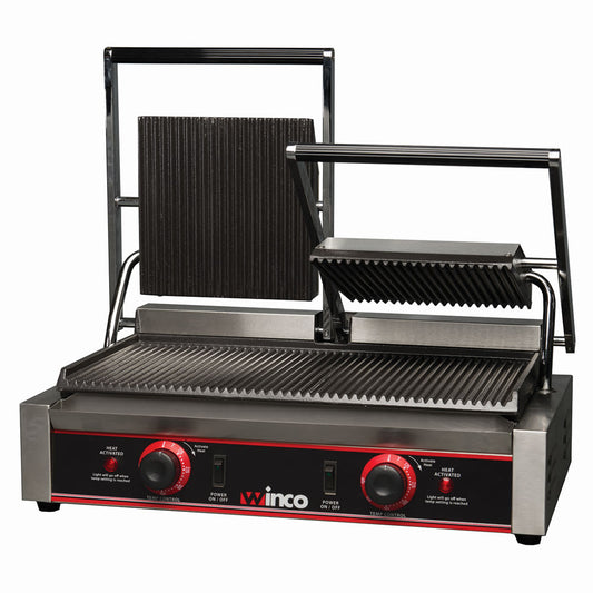 Winco EPG-2 Double Commercial Panini Press