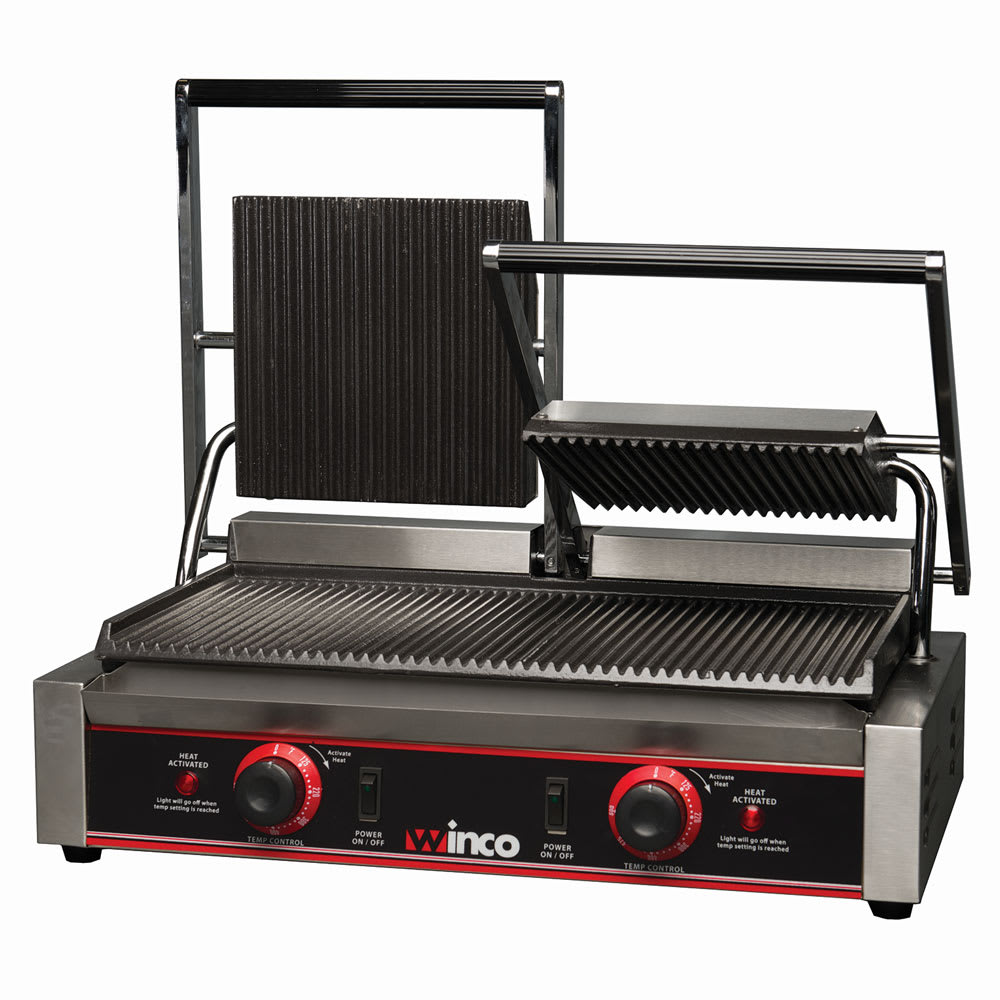 Waring Commercial Double Italian-Style Panini Supremo® Grill – 240V