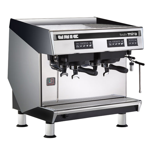 UNIC TWIN MIRAHP Automatic Espresso Machine 2 Groups & 10 liter Boiler, 208v/1ph