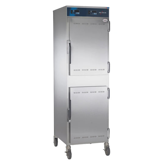 Alto-Shaam 1000-UP-QS Halo Heat Full Height Insulated Mobile Heated Cabinet w/ (8) Pan Capacity, 208-240v/1ph