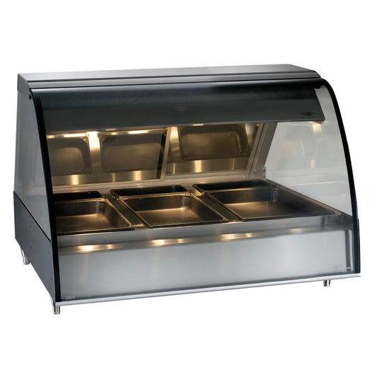 Alto-Shaam TY2-48/P-SS 48" Self Service Countertop Heated Display Case - (3) Pan Capacity, 120v/208 240v/1ph