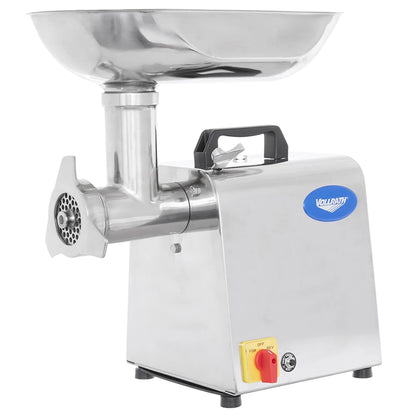 Vollrath 40743 Bench Style Meat Grinder - 264 lb Capacity, #12 Hub, 10v