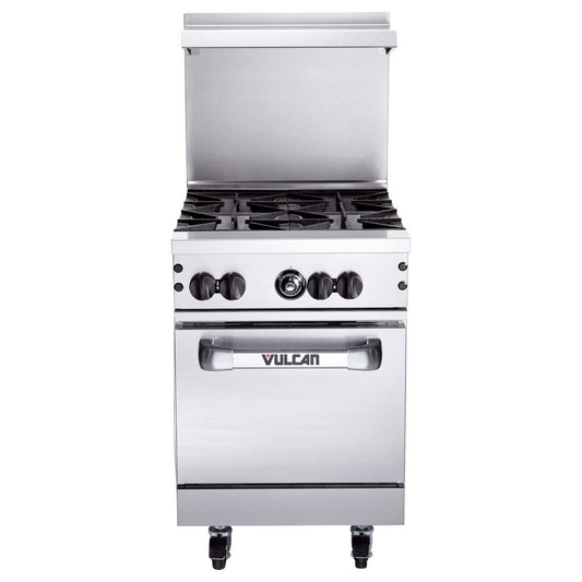 Vulcan 24S-4B  4 Burner Gas Range w/ Standard Oven 24"