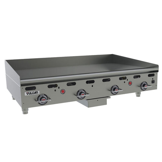 Vulcan MSA48-30 48" Gas Griddle Controls - 1" Steel Plate