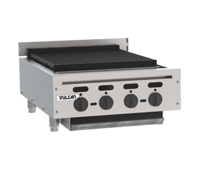 Vulcan VACB25 25 3/8" Radiant Charbroiler w/ Cast Iron Grates, Natural Gas