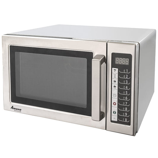 Amana RCS10TS 1000w Commercial Microwave w/ Touch Pad, 120v