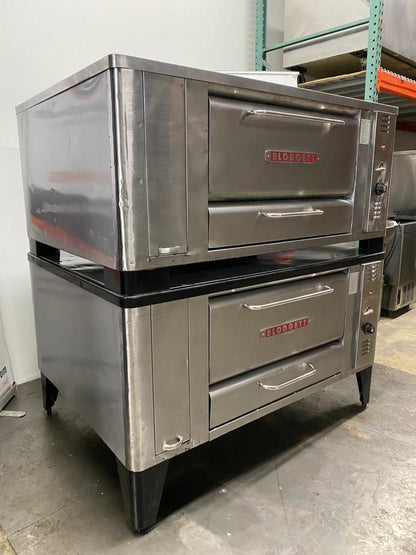 Pre-Owned Blodgett 1000 Pizza oven, Double stack