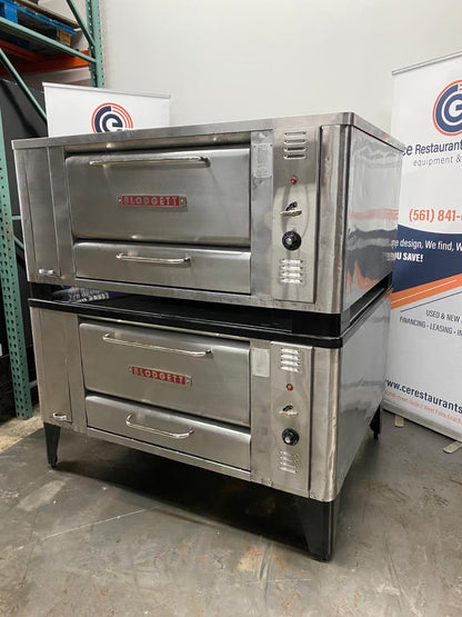 Pre-Owned Blodgett 1000 Pizza oven, Double stack