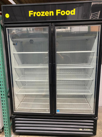 True - GDM-49F - 2 door glass freezer 2012 (Used)