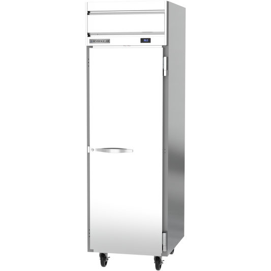 Beverage-Air HR1HC-1S Horizon Series 26" Top Mounted Solid Door Reach-In Refrigerator