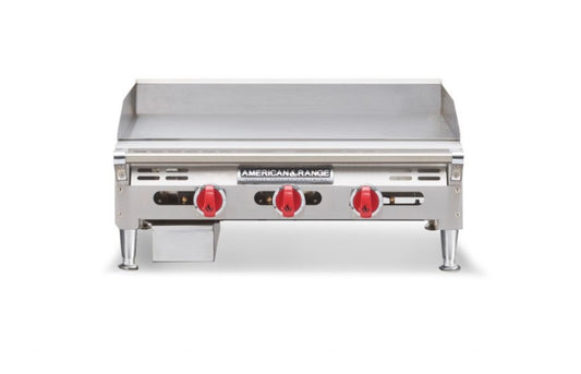 American Range AEMG-48" Gas Griddle w/ Manual Controls - 3/4" Steel Plate