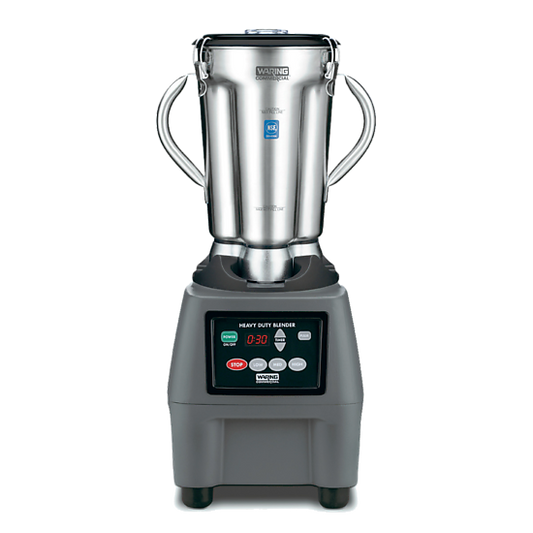 Waring Commercial Blender CB15T One Gallon 3.75 HP Electronic Keypad & Timer Made in USA