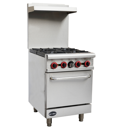 Atosa CookRite AGR-2B24GR, 36-Inch 2 Burner Heavy Duty Gas Range