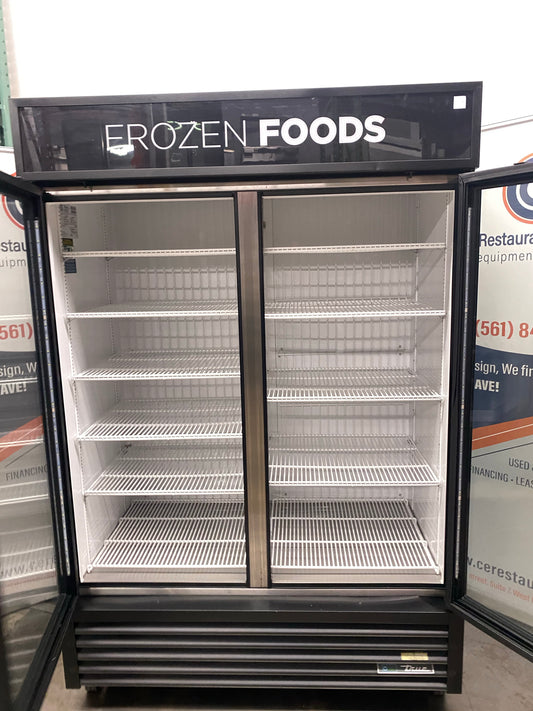 2019 Open Box True GDM-49F Glass Door Merchandiser Freezer with LED Interior Lighting