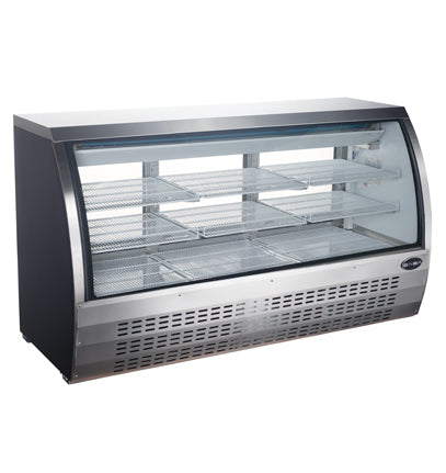 Saba S-72RG Three Glass Door Reach-In Refrigerator