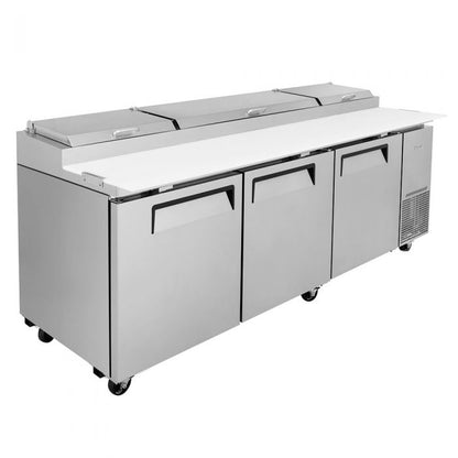 Turbo Air 93" TPR-93SD-N Refrigerated Pizza Prep Table