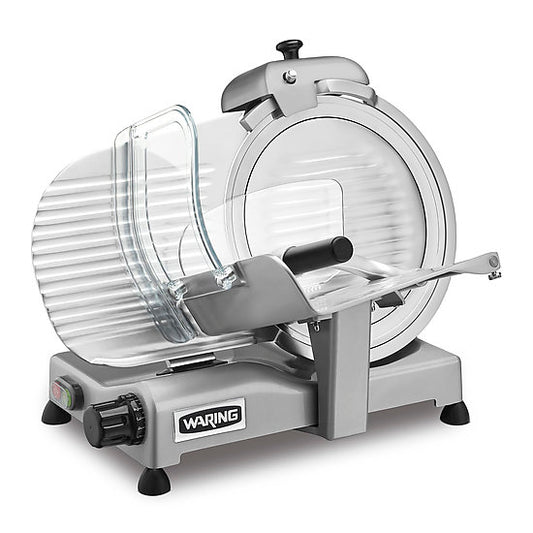 Waring 12" WCS300SV Professional Food Slicer, Silver